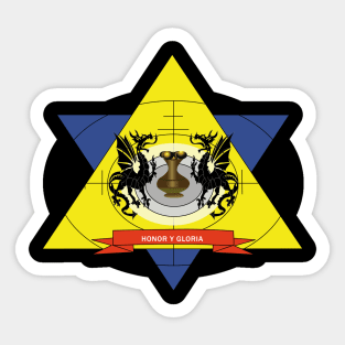 Colombia - Batallón de Comando Ambroseo Almaeda - BACOA Sticker